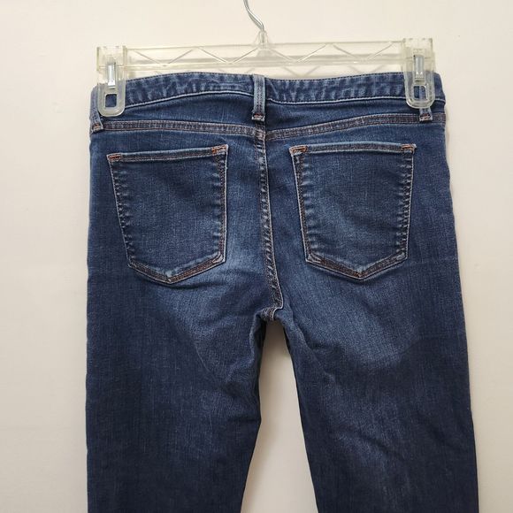 BANANA REPUBLIC Women's Blue Denim Skinny Jeans Mid Rise Size 27x31 - Picture 6 of 9
